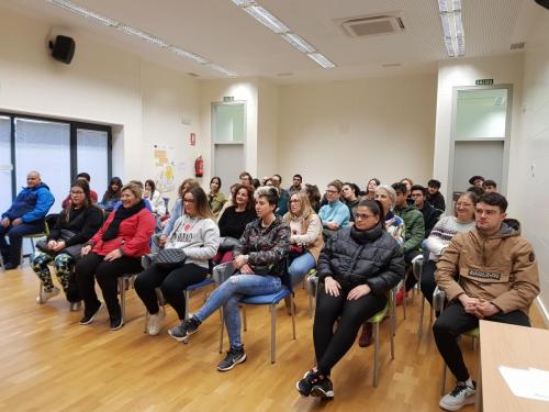 El alcalde da la bienvenida a los 45 alumnos de la Escuela Profesional Civitas