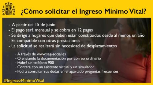 El Ayuntamiento habilitará un punto de información sobre la prestación del ingreso mínimo vital