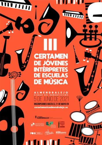 El certamen de Jóvenes Intérpretes de Escuelas de Música contará con 18 participantes de toda la región