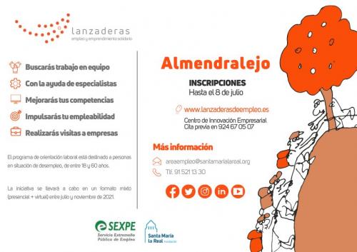 Almendralejo contará en julio con una nueva Lanzadera de Empleo