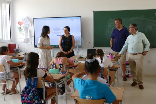 El alcalde visita junto a la consejera de Educación el nuevo Ortega y Gasset