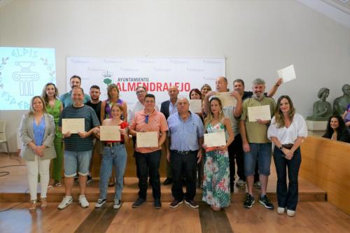 El alcalde clausura la Escuela Profesional Elpis-Esperanza