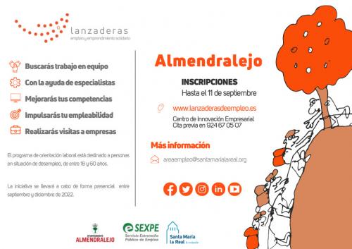 Almendralejo contará con una nueva Lanzadera de Empleo que arranca en septiembre