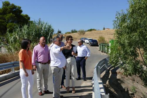 El alcalde visita con la secretaria general de Coordinación Territorial las zonas afectadas por la DANA de 2021