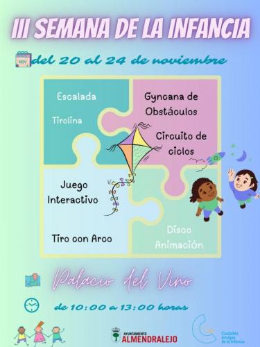 Isabel Ballesteros presenta las actividades con motivo de la Semana de la Infancia