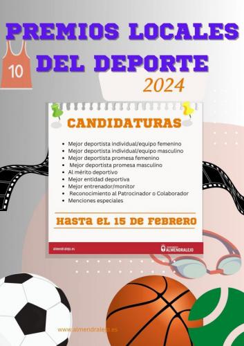 Abierto el plazo de presentación de candidaturas para los Premios del Deporte Local