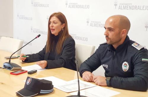 La concejala de Seguridad Ciudadana presenta la memoria de la Policía Local del 2023