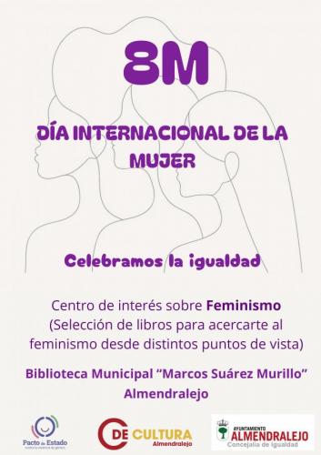 La Biblioteca municipal contará con un centro de interés de lectura feminista