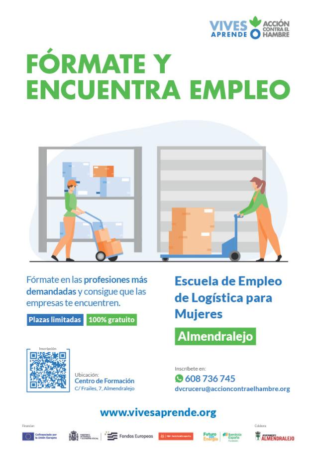 Acción contra el Hambre  pone en marcha el programa Escuela de Empleo de Logística para Mujeres